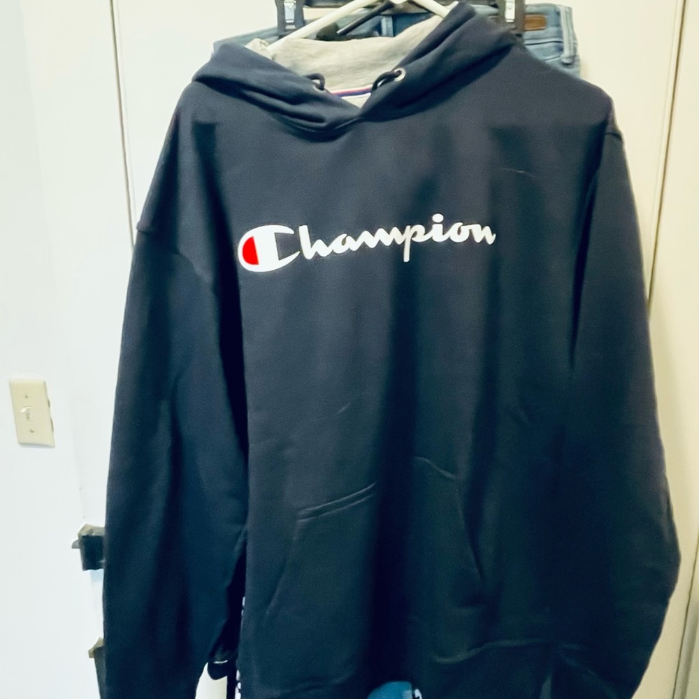 Large navy Champion Sweatshirt